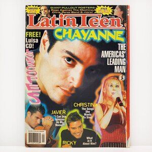 Latin Teen Magazine VTG Y2K Menudo Ricky Martin Aguilera Rage Against Machine